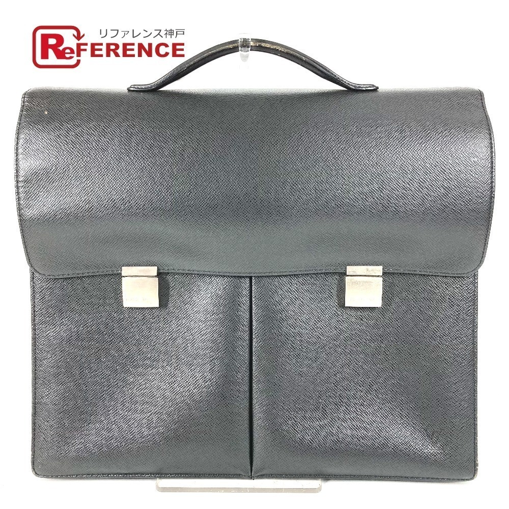 Louis Vuitton Taiga Serviette Kazan Handbag Briefcase Business Bag Leather